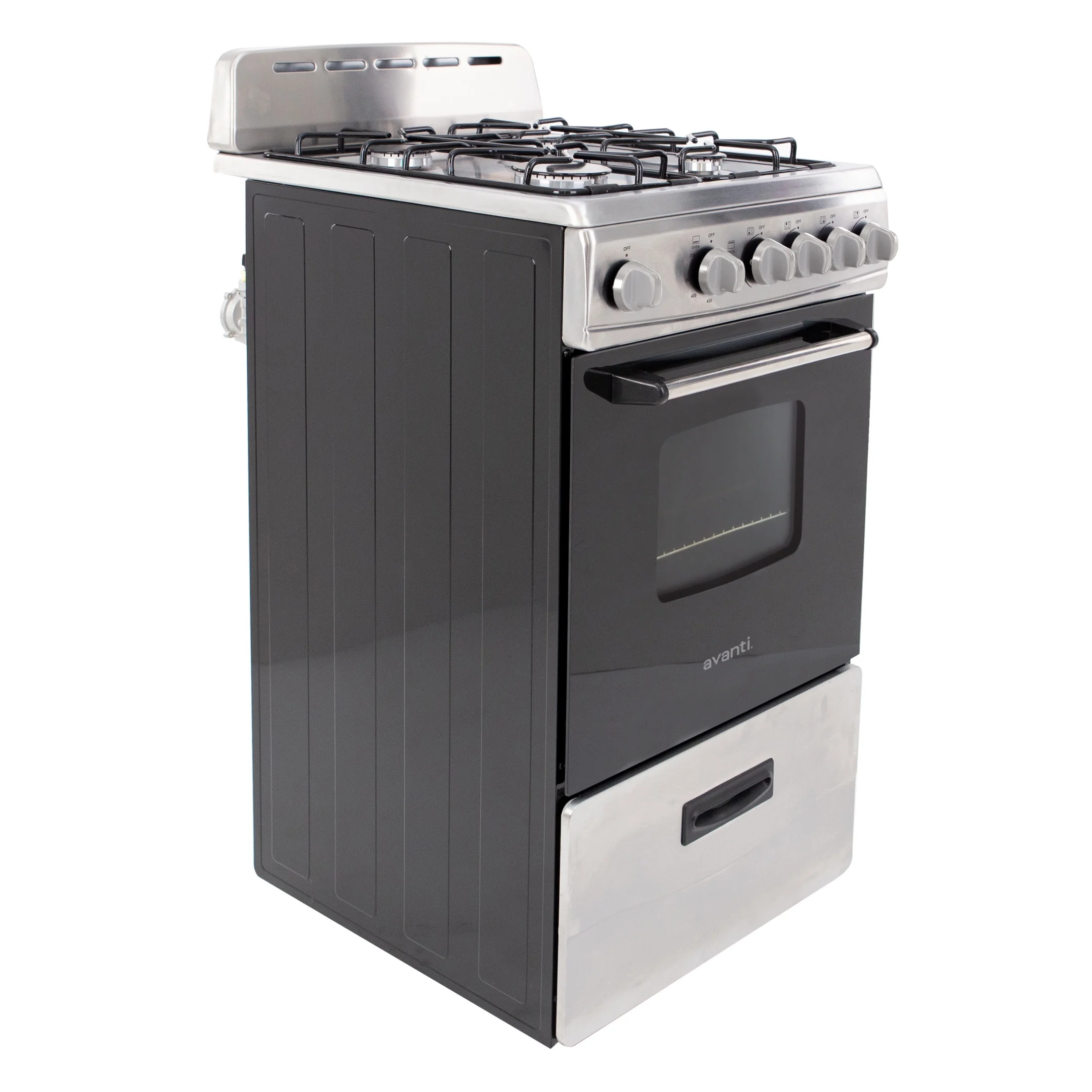 20" Compact Gas Range Oven, in Stainless Steel (GR2013CSS)(Stainless Steel) - Image 6
