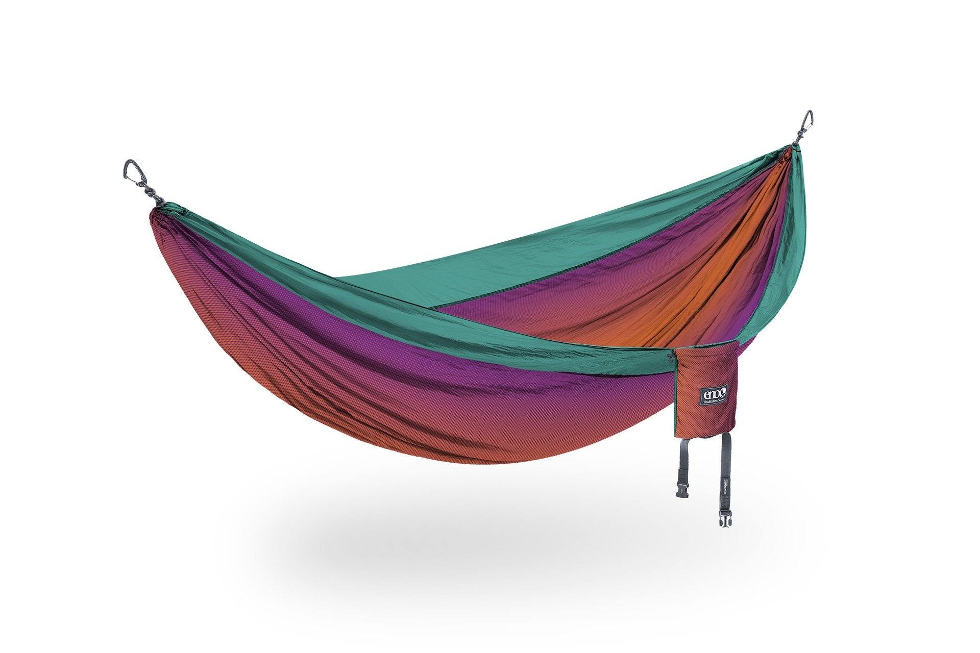 Eno DoubleNest Print Hammock - Fade/Seaglass