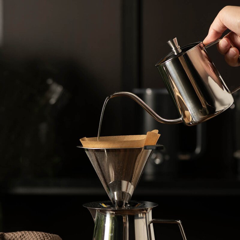 Lundi Pour Over kanne 0,35L blank