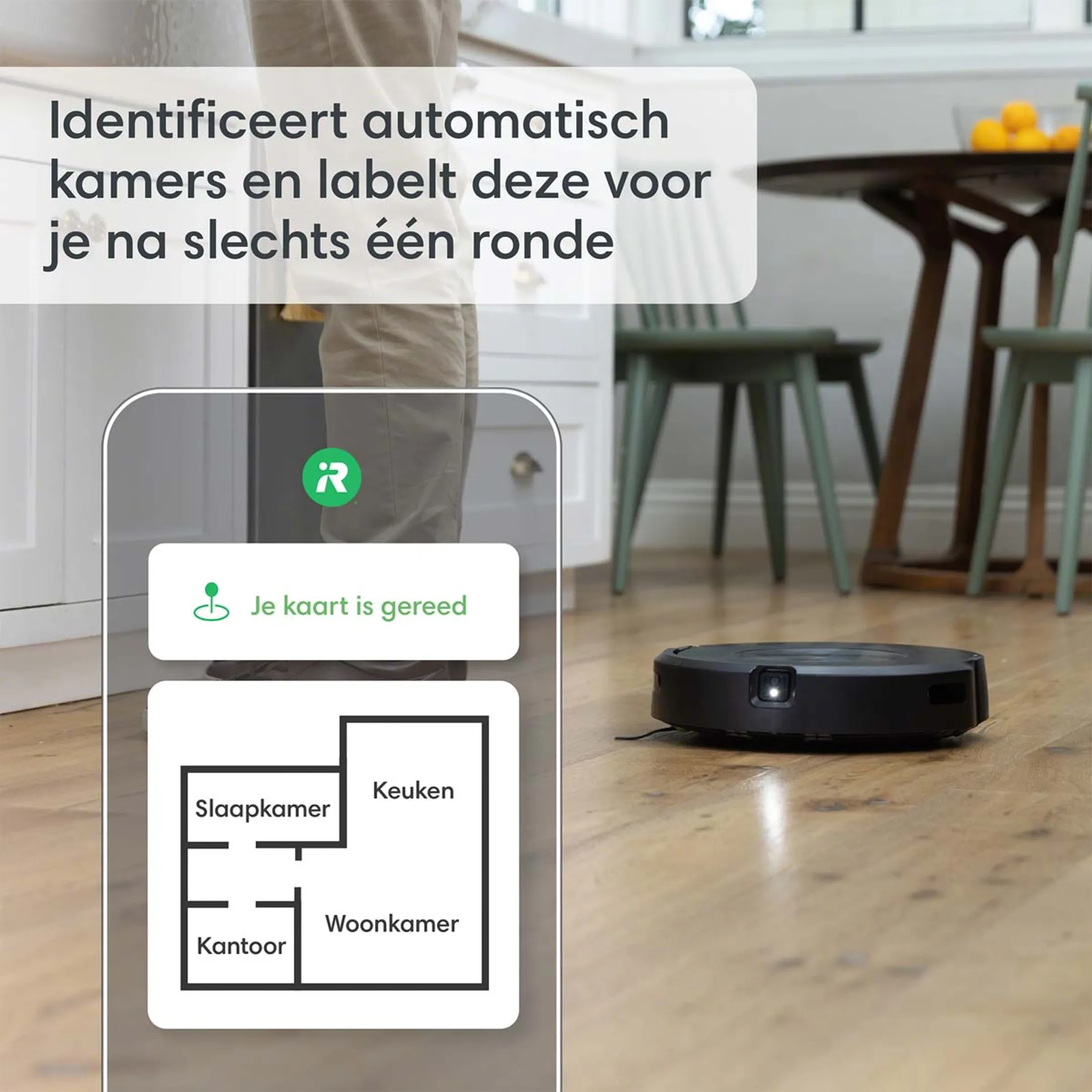 iRobot Robotstofzuiger en dweilrobot J5 Roomba Combo J5178