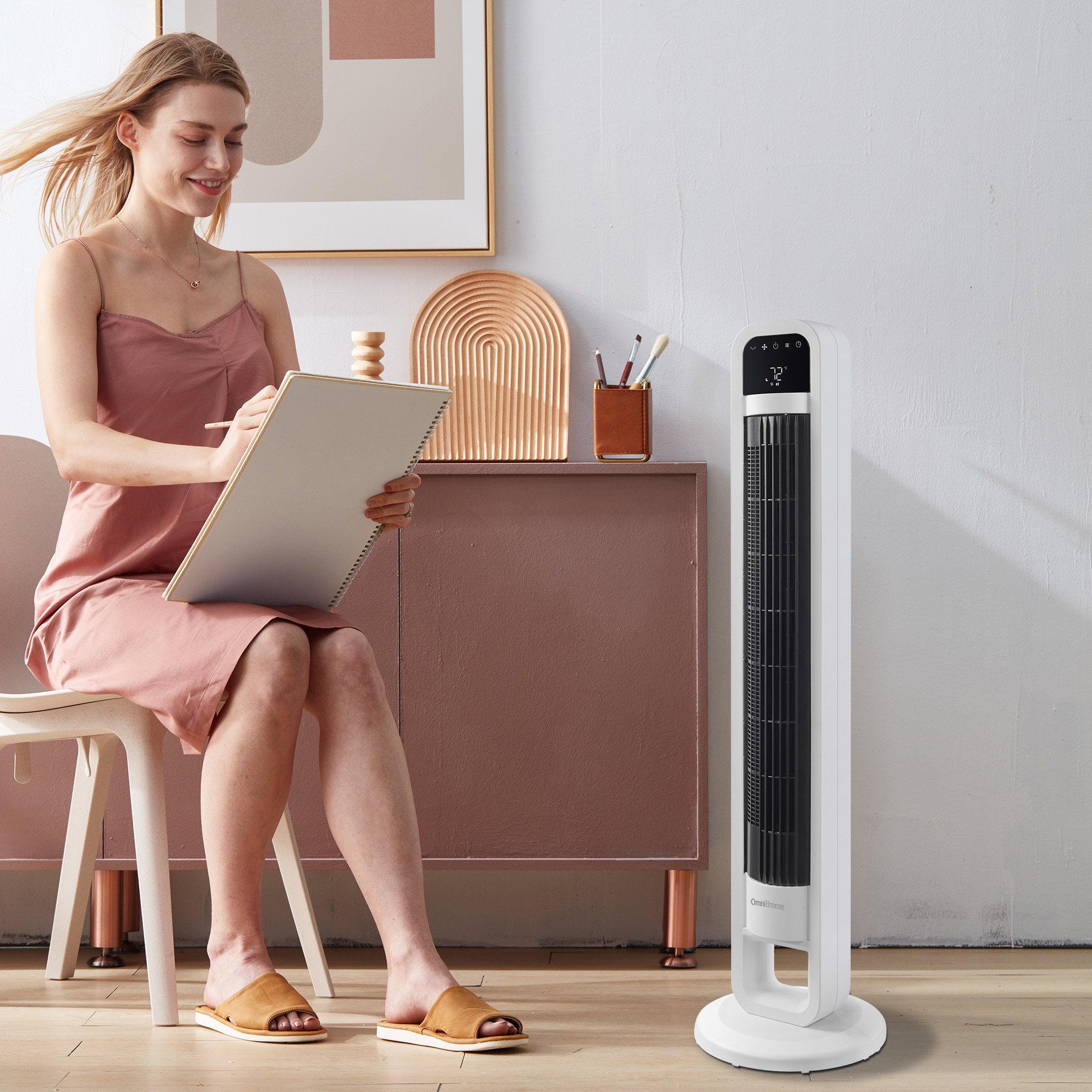 Tower Fan with Internal Oscillation and Wi-Fi - Image 8