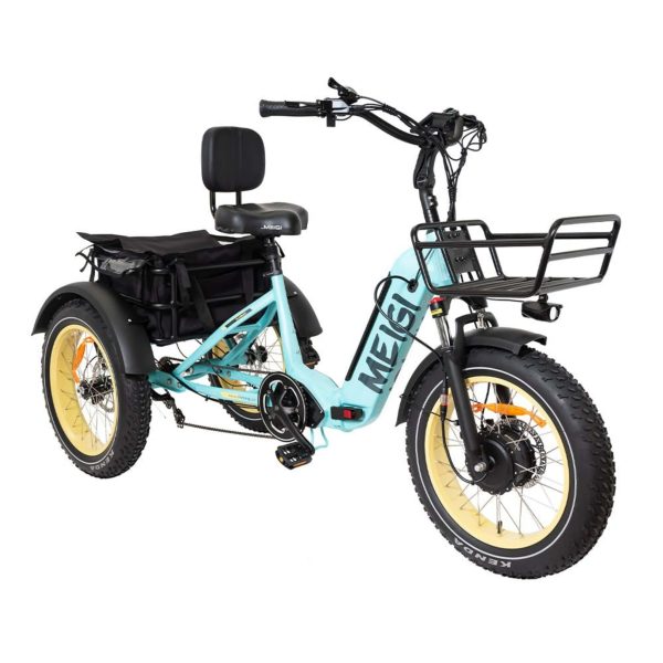 SILVERADO 20 48V/14AH 750W Tricycle électrique pliable à gros pneus, 150 kg (96817362)