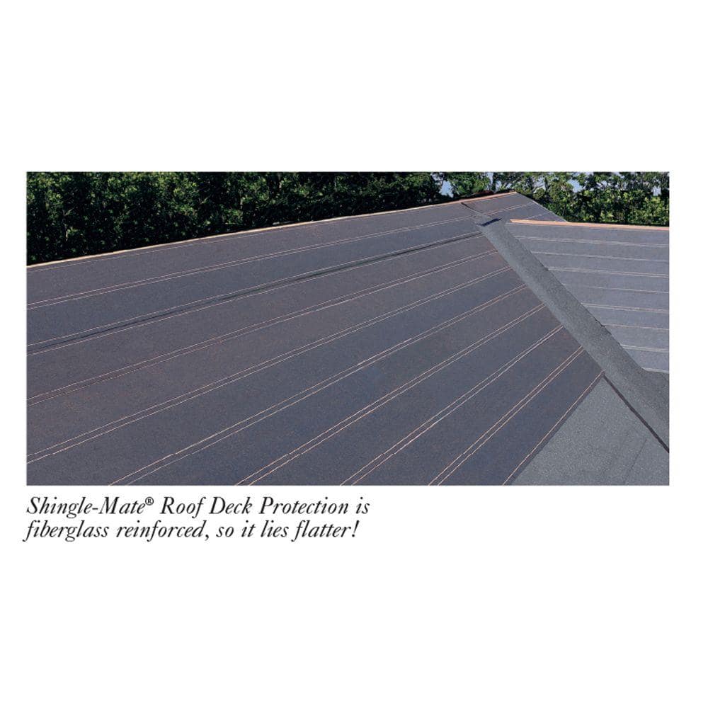 GAF Shingle-Mate Roof Deck Protection Underlayment Roll, 36 in. x 144 ft. (432 sq. ft., 4 Squares)