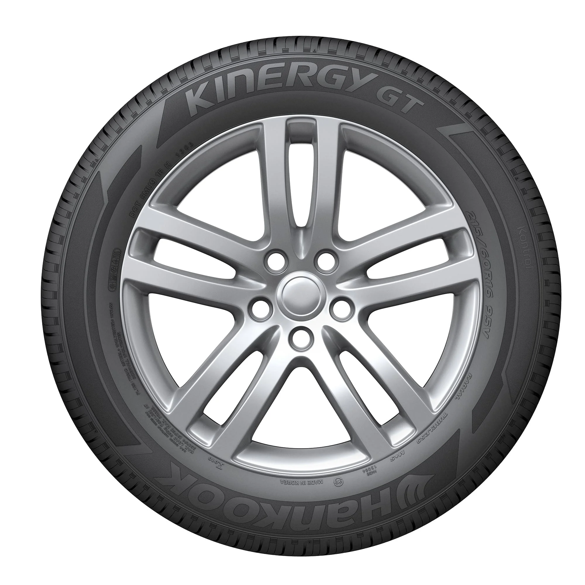 Hankook Kinergy GT (H436) All-Season 205/55R16 91H Passenger Tire