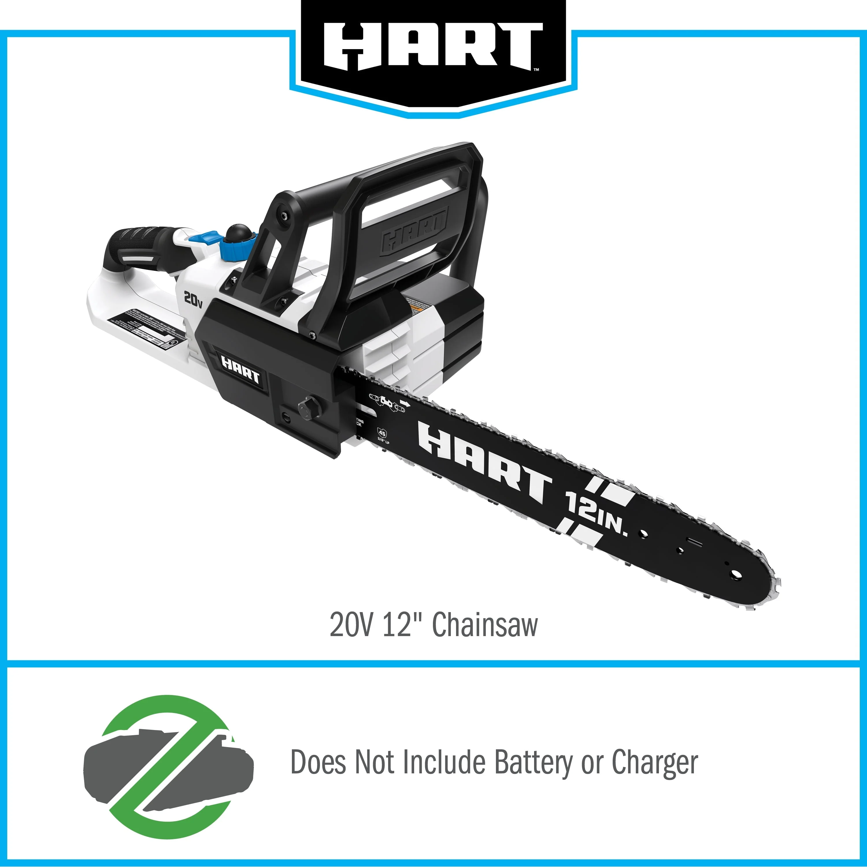 HART 20 Volt 12 Inch Cordless Chainsaw (Battery Not Included)(Battery Included) Image 2