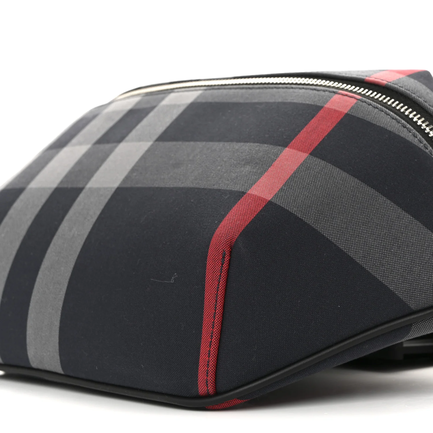 House Check Sonny Bum Bag Navy Grey