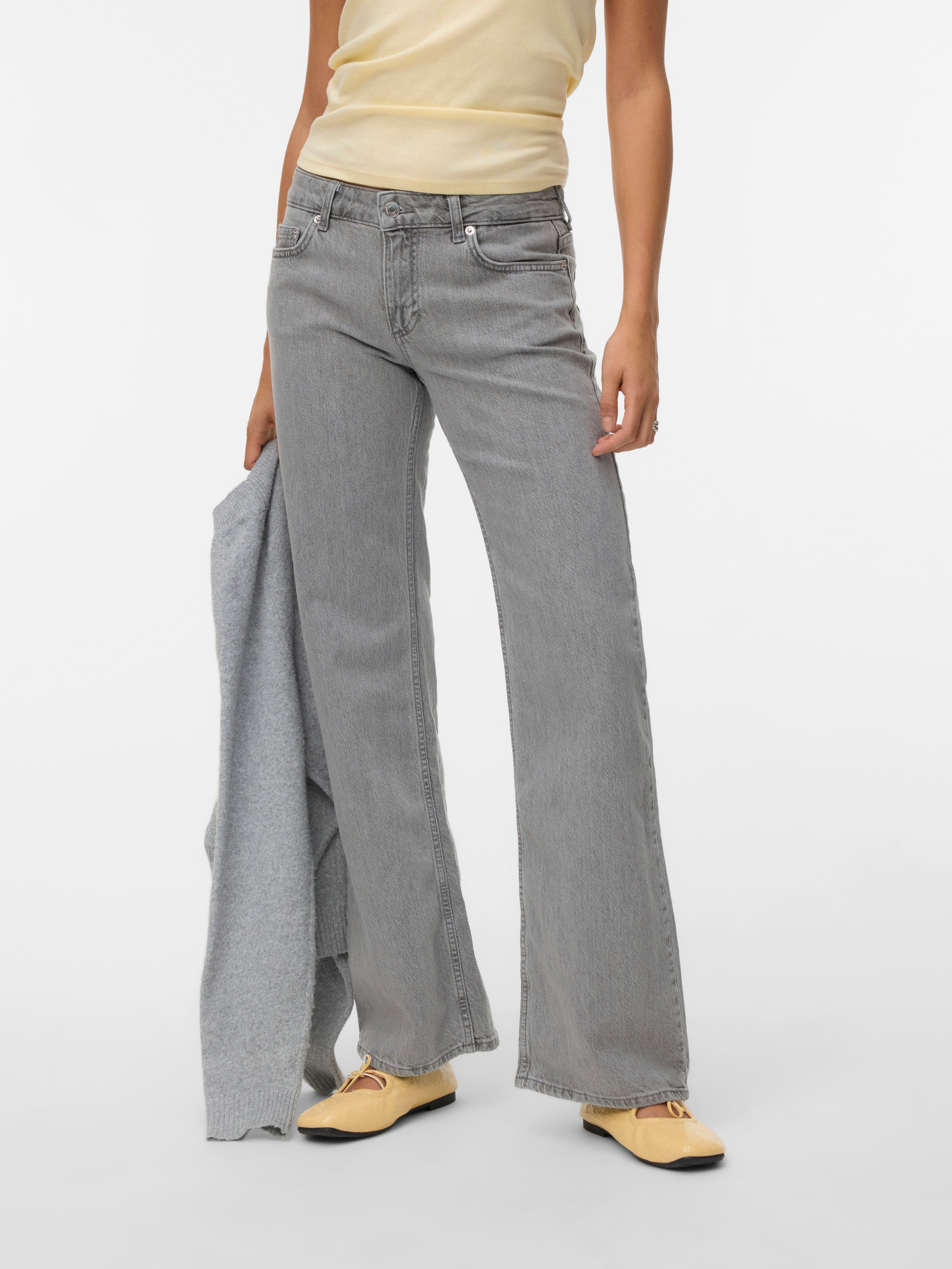 VERO MODA® VMALEXIS Low rise Wide Fit Jeans