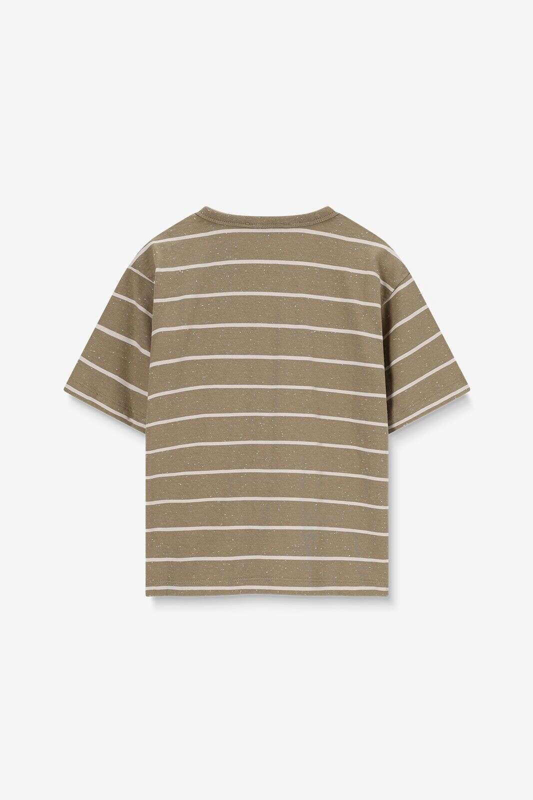 Groen gestreept T-shirt