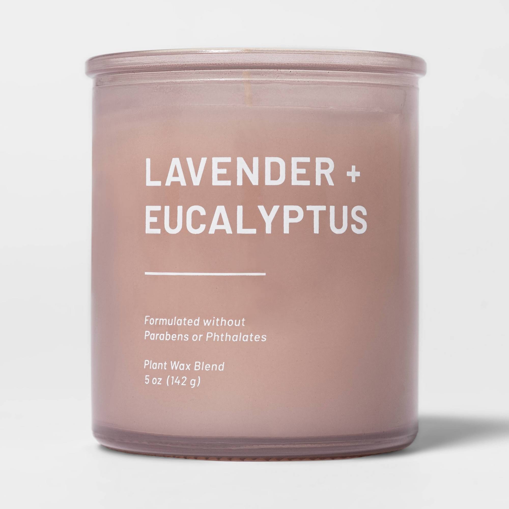 5oz Glass Jar Lavender and Eucalyptus Candle - Project 62