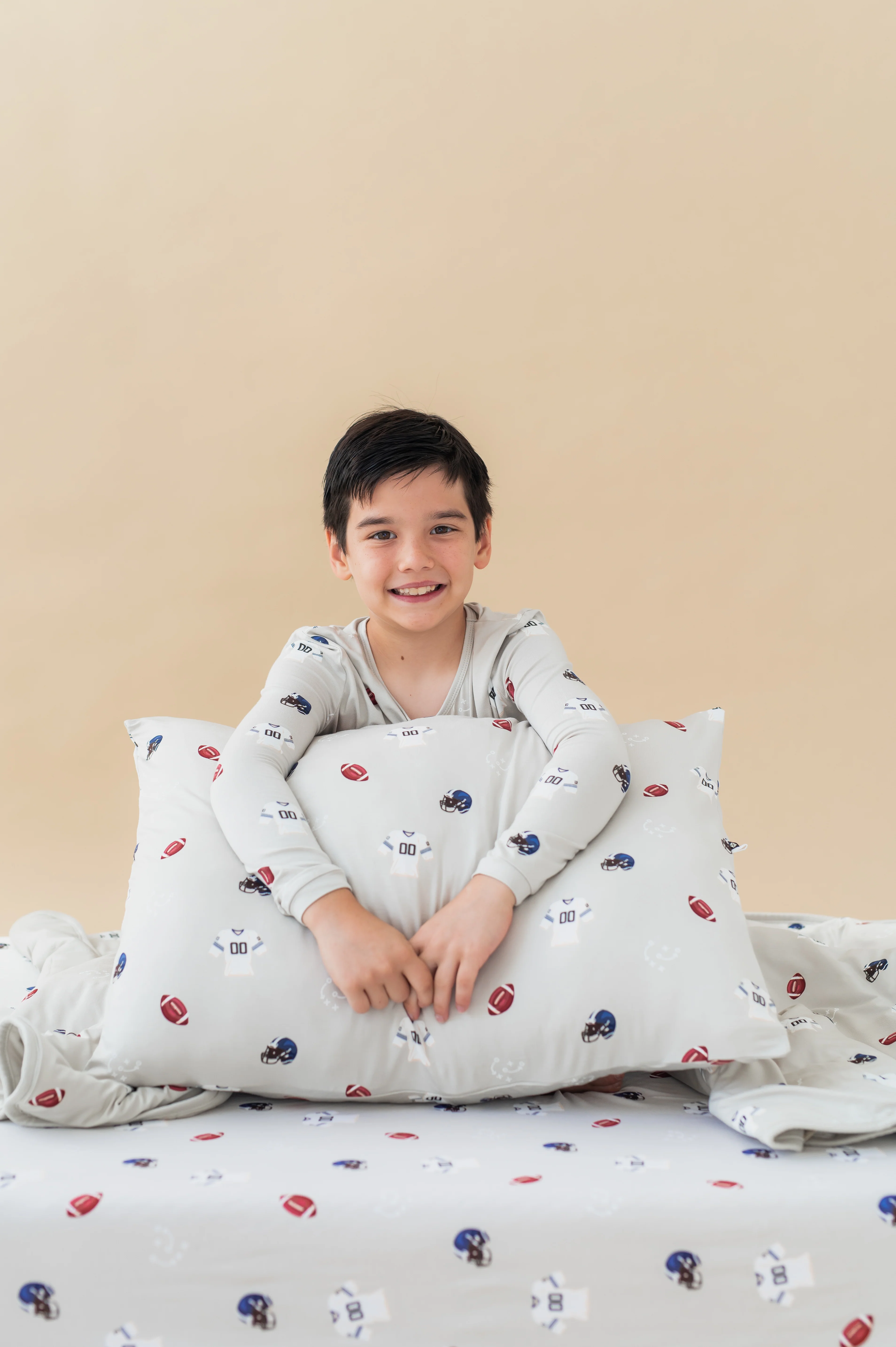 Standard Pillowcase in Vintage Football