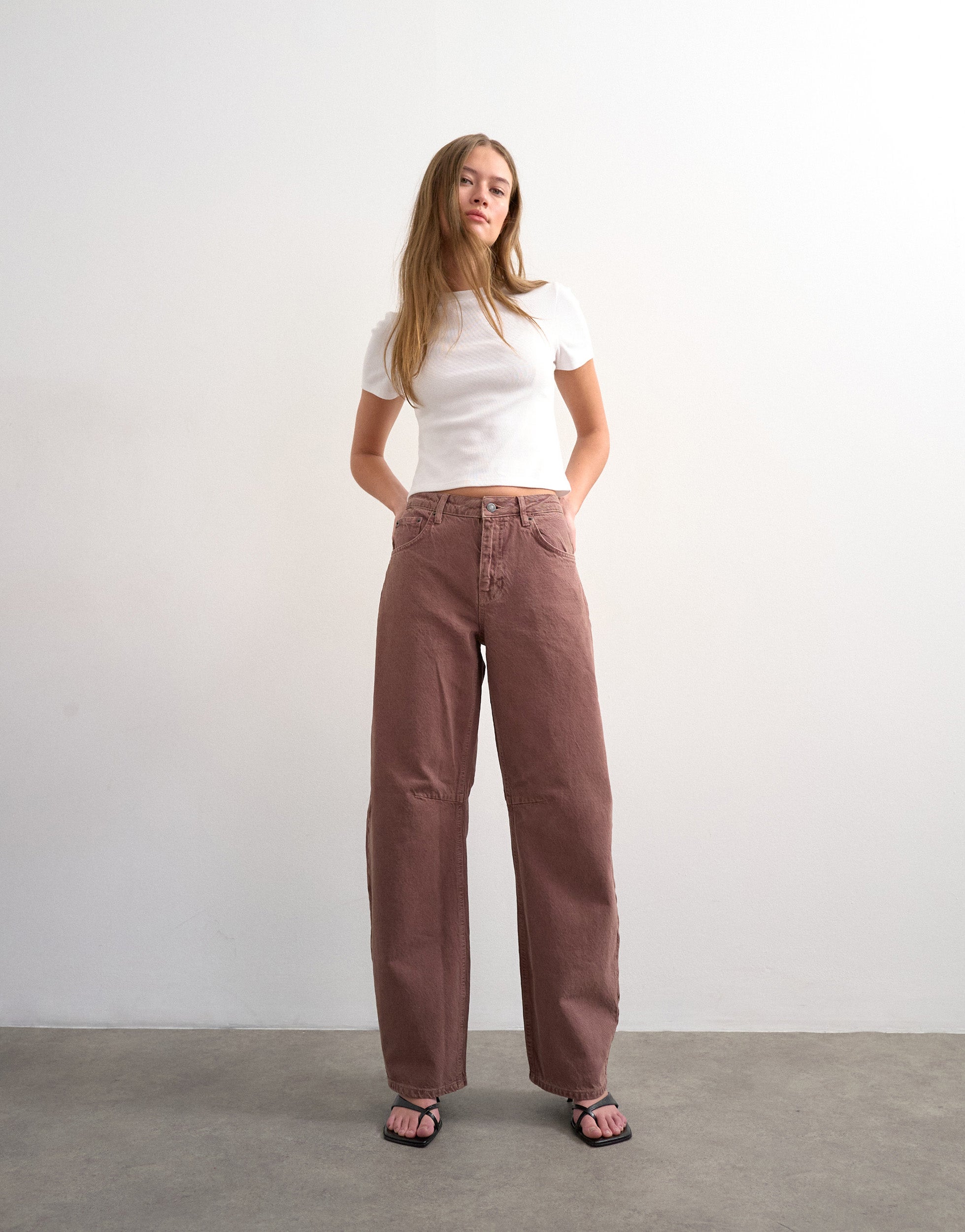 VERO MODA® TSBARREL High rise Barrel Fit Jeans