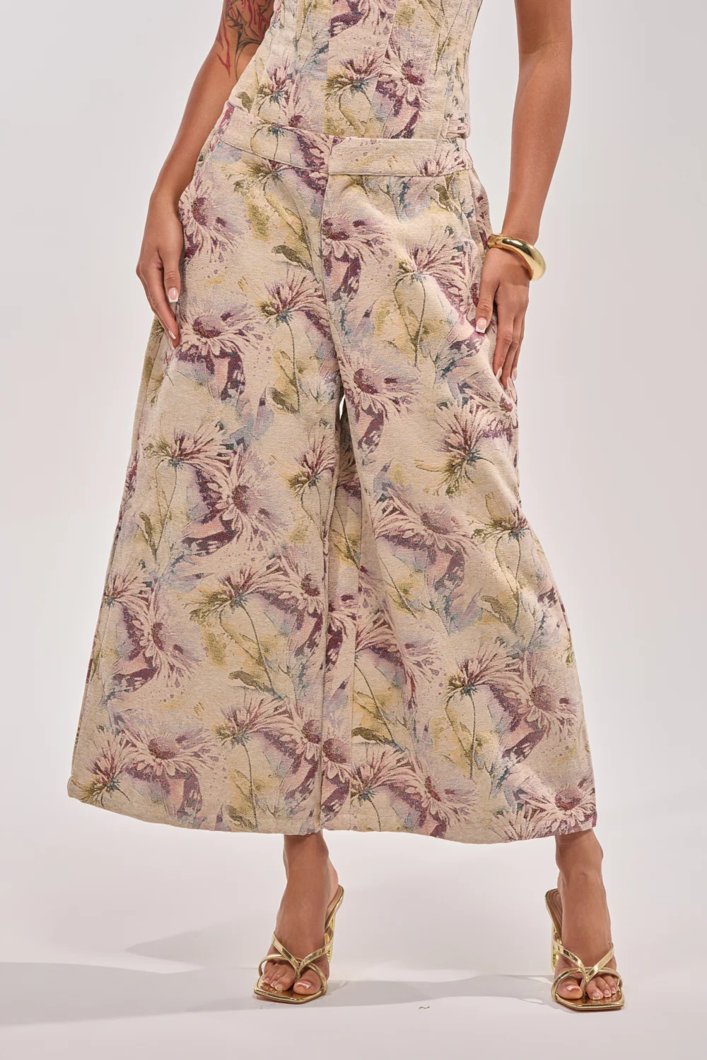 SWEETIE PIE BROCADE PANT - Akira Store