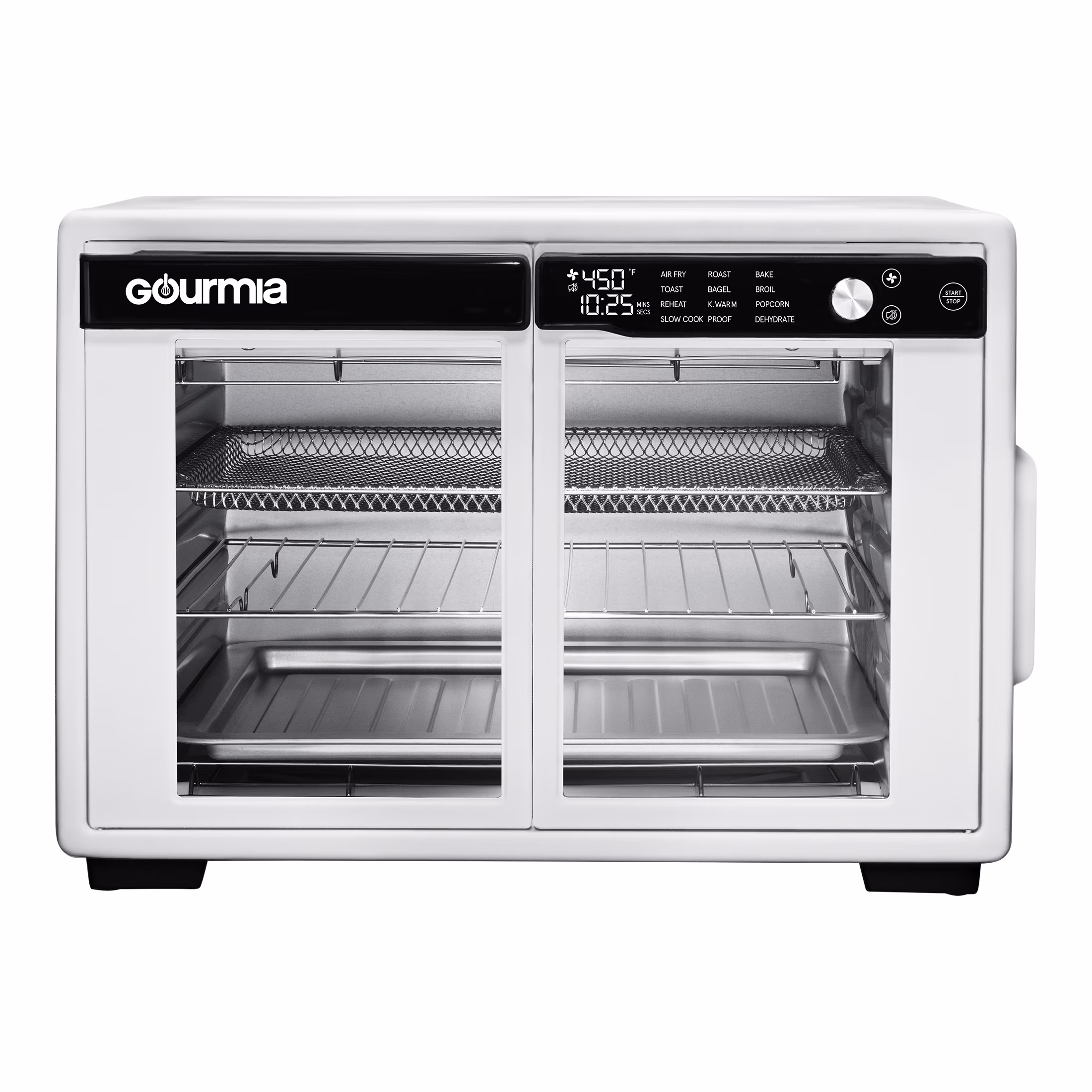 1700W 9-Slice Digital Toaster Oven Air Fryer, 12 Cooking Preset, 35L, Stainless Steel(Stainless Steel) - Image 3