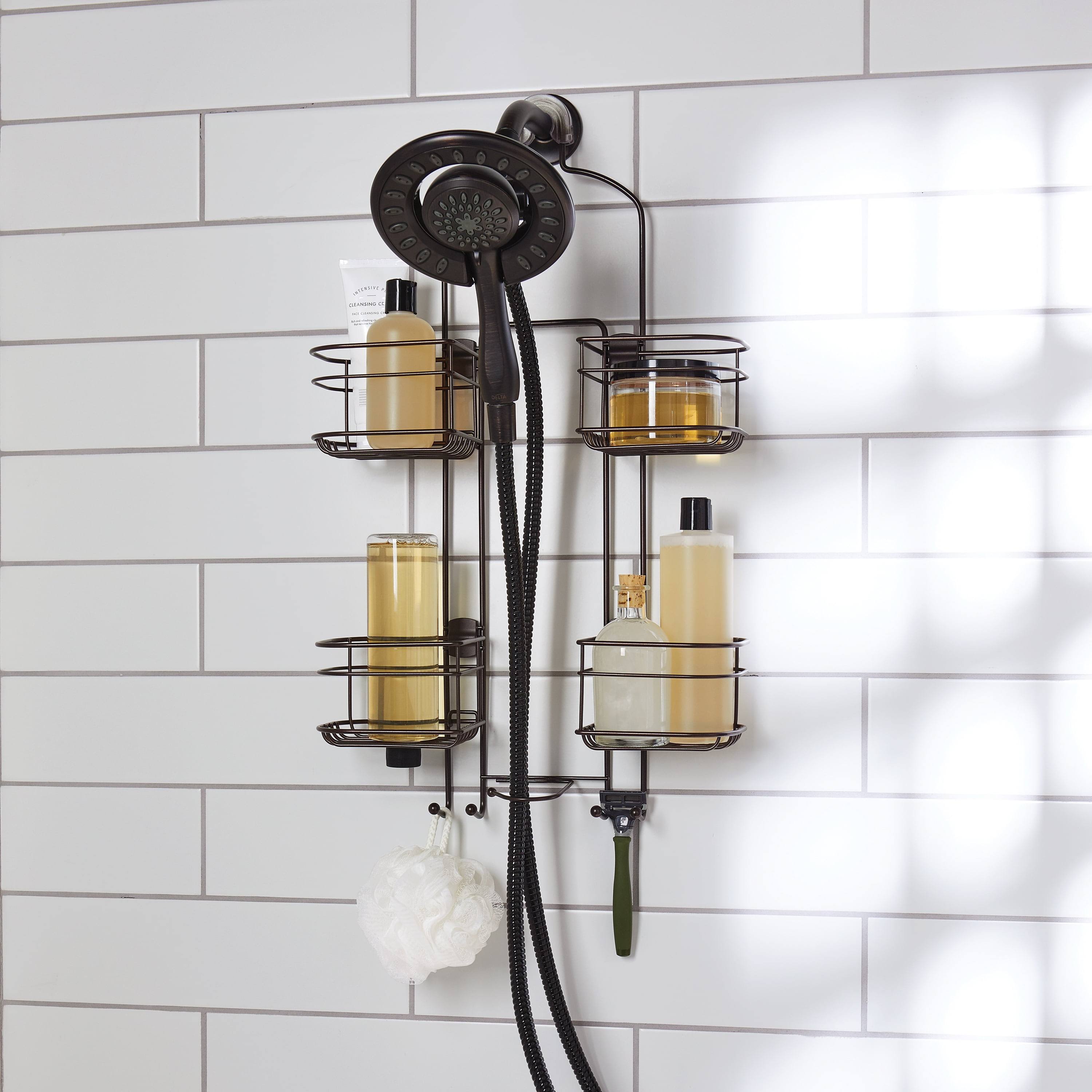 Better Homes & Gardens Expandable Hose Shower Caddy - Oil-Rubbed Bronze - Each