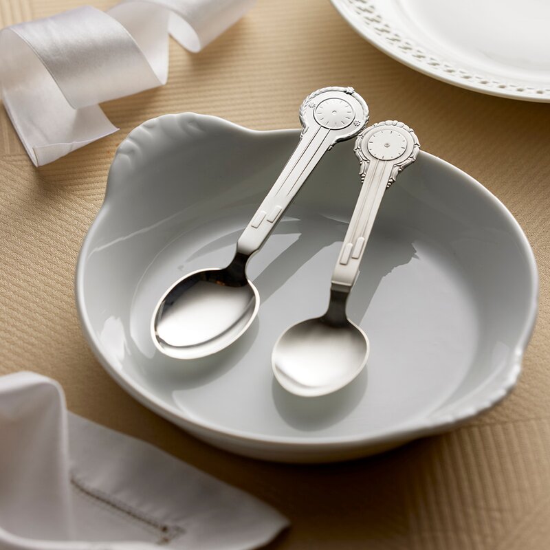 Dåpsskje Klokke 14,4 cm 830