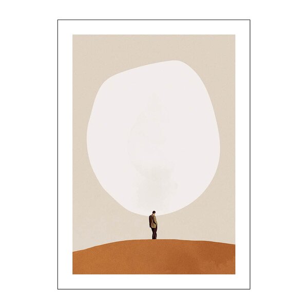PSTR Studio poster 50x70 cm maarten léon overthinking