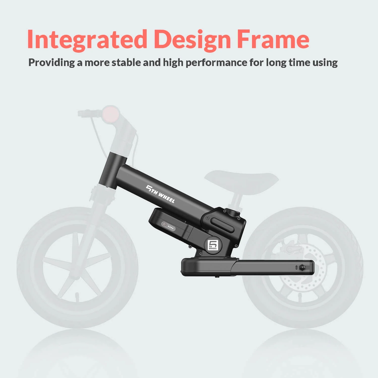 KB09 150W Electric Balance Bike for Kids, Black 12" Pneumatic Tire with Dual Brake - Image 6