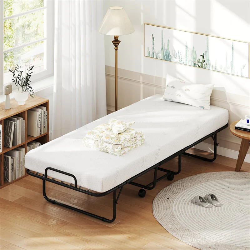 Cot Size Rollaway Guest Bed for Adults, 75