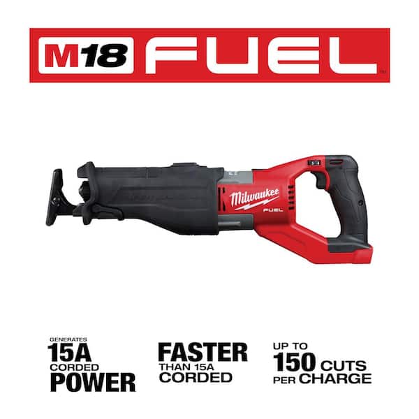M18 FUEL 18V Lithium-Ion Brushless Cordless Super SAWZALL Orbital Reciprocating Saw (Tool-Only) - Image 3