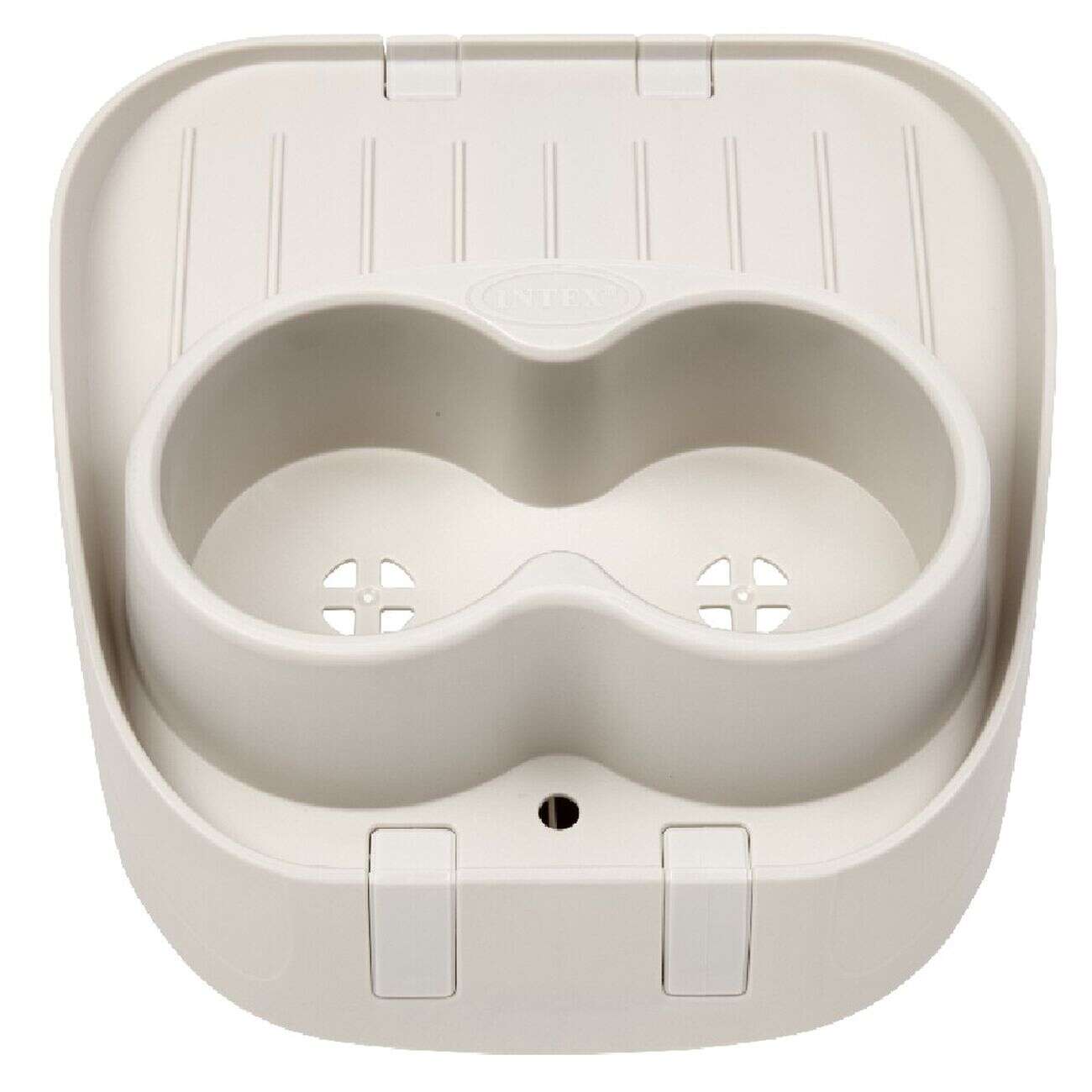 Porte gobelet double blanc pour spa Intex