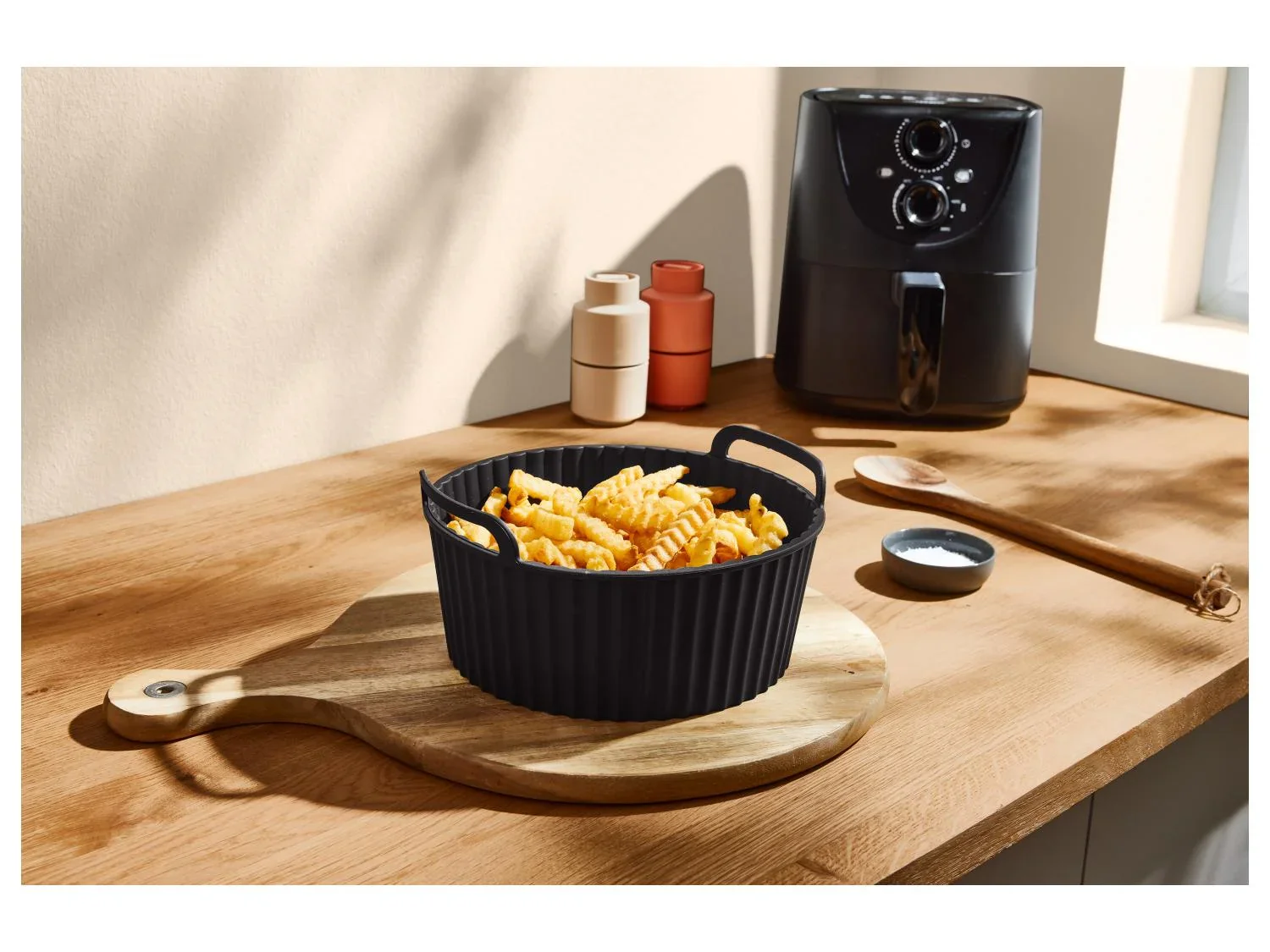 SILVERCREST Moule en silicone pour friteuse  air chaud