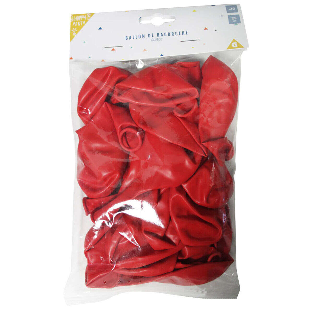 Ballon de baudruche rose framboise x20