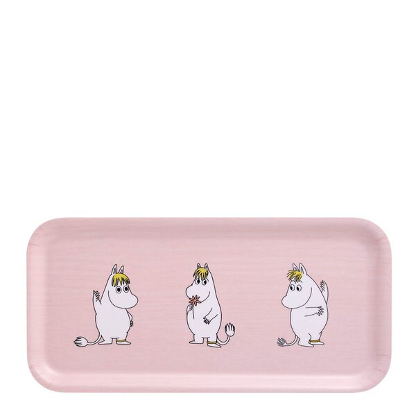 Mummi brett 13x27 cm Snorkfrøken rosa