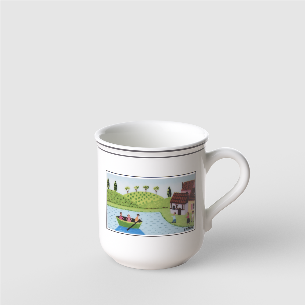 Design Naif Mug - Multi-colored, 9.2 oz, Premium Porcelain