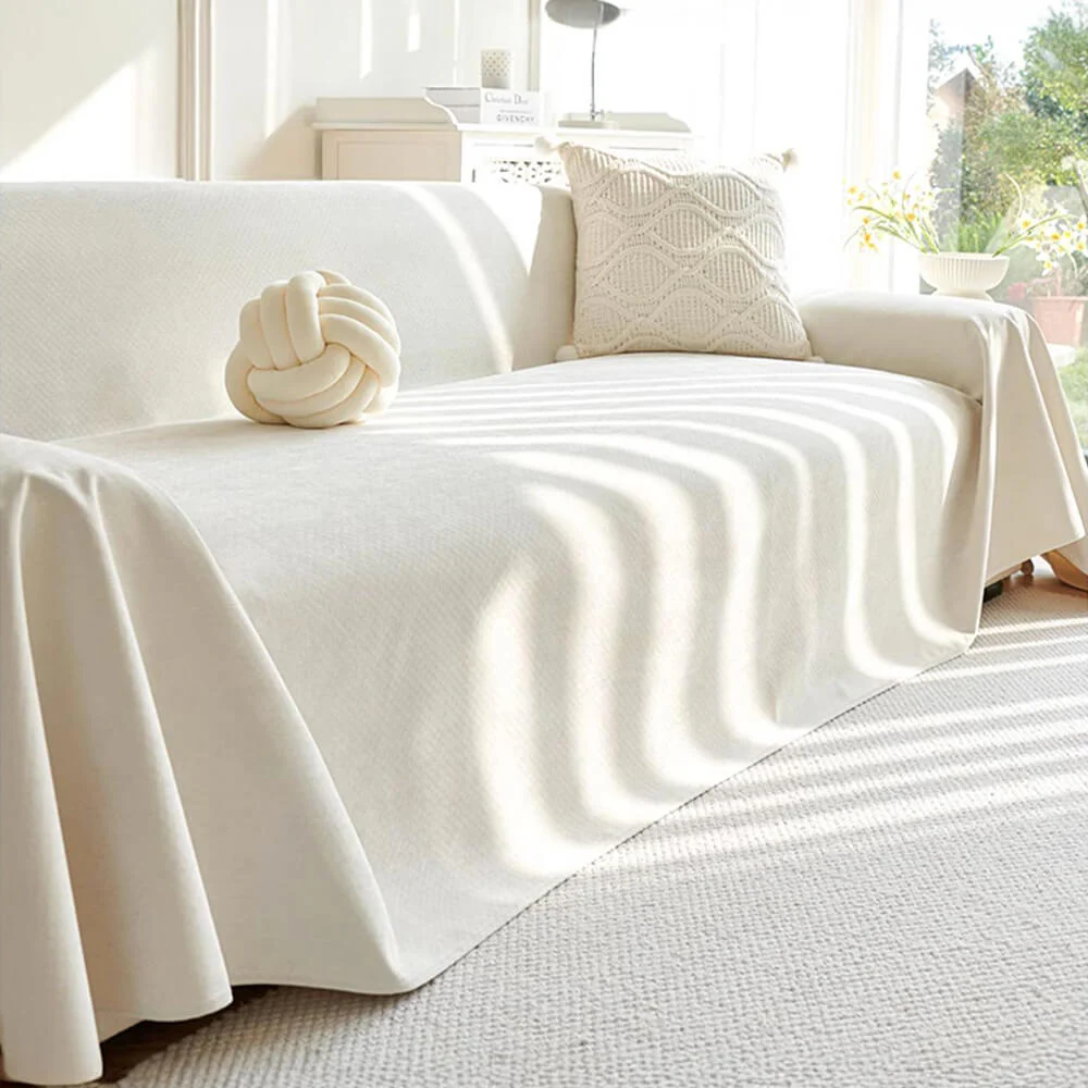 Soft and Waterproof Scratch-Resistant Non-Linting Throw Armchair Cover