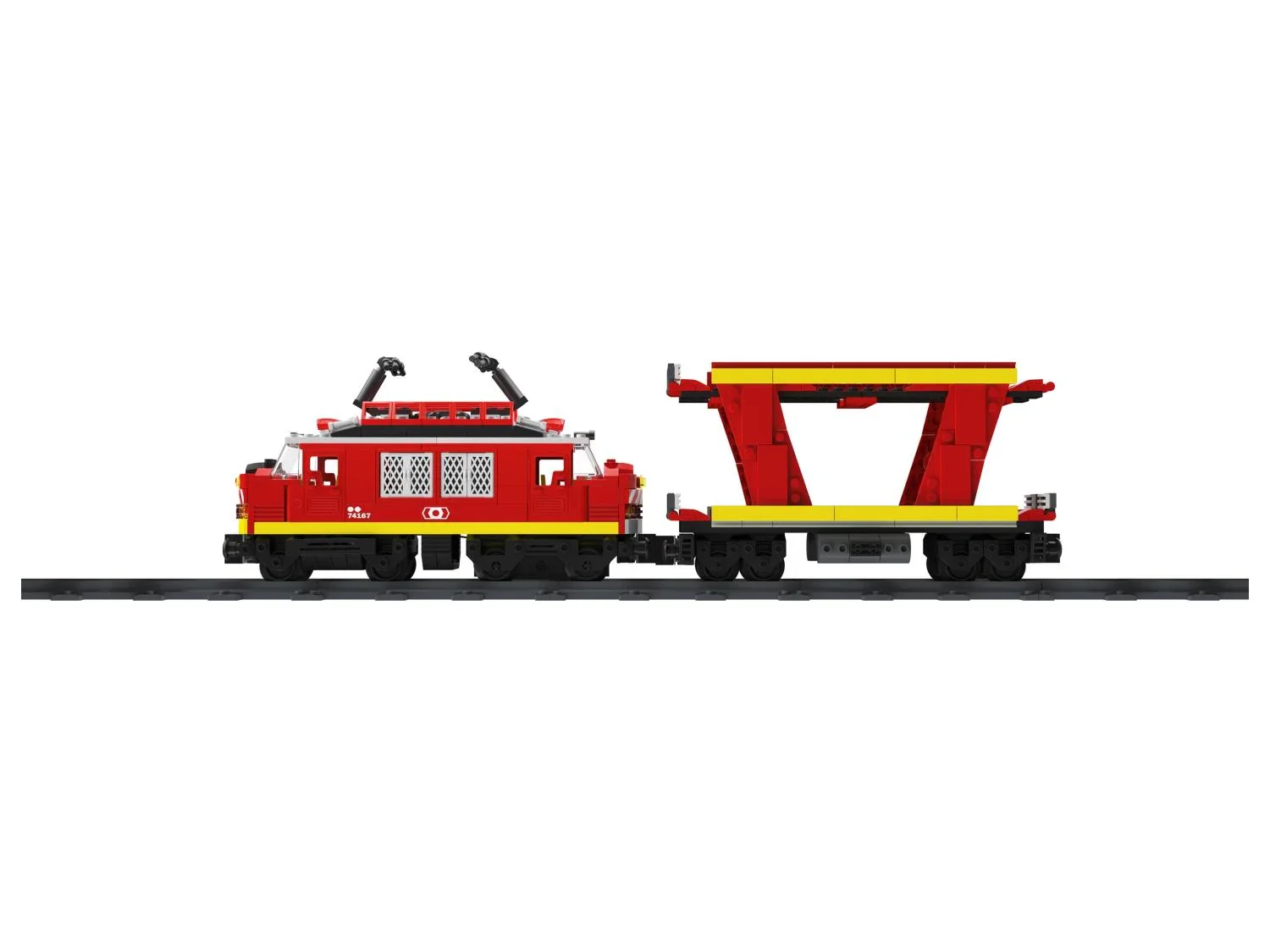 Playtive Clippys Train de marchandises ou de voyageurs