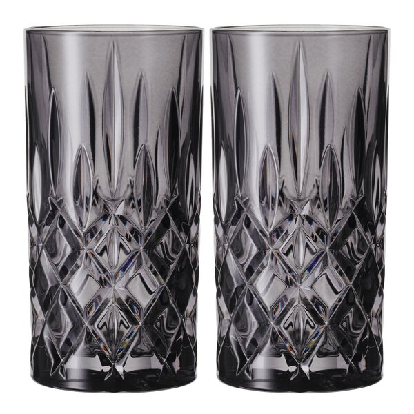 Noblesse Colour longdrinkglass 39,5 cl 2 stk smoke