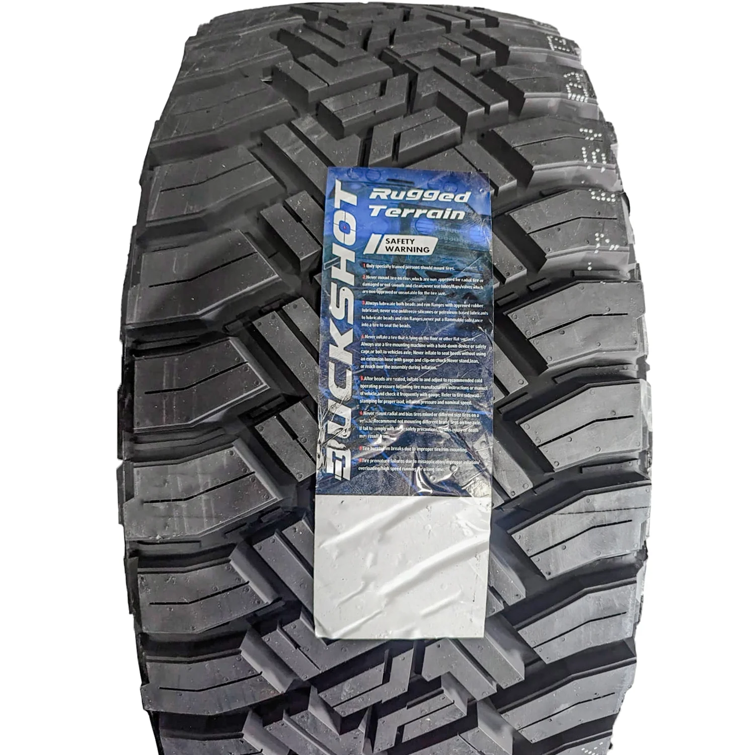 Buckshot Rugged Terrain 275/65R20 126/123R E 10 Ply R/T Light Truck Tire