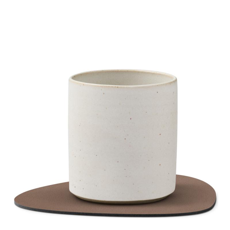 Curve Nupo glassbrikke 11x13 cm truffle
