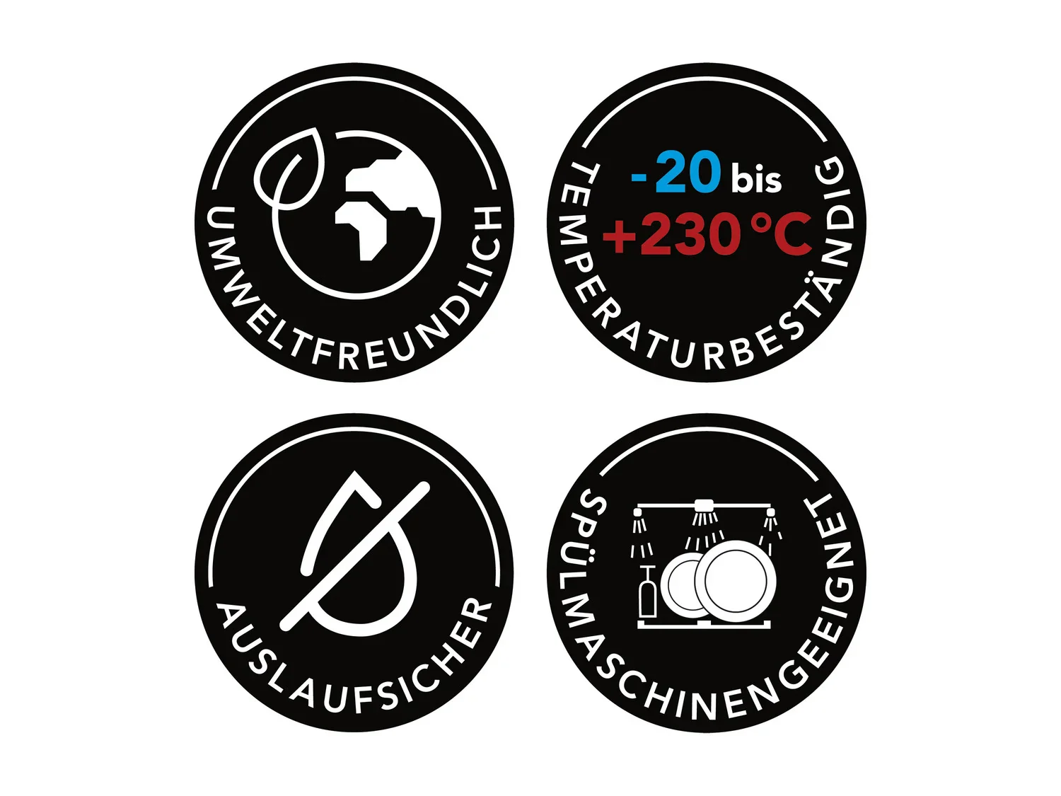 GOURMETmaxx Set de couvercles souples en silicone, 12 pices