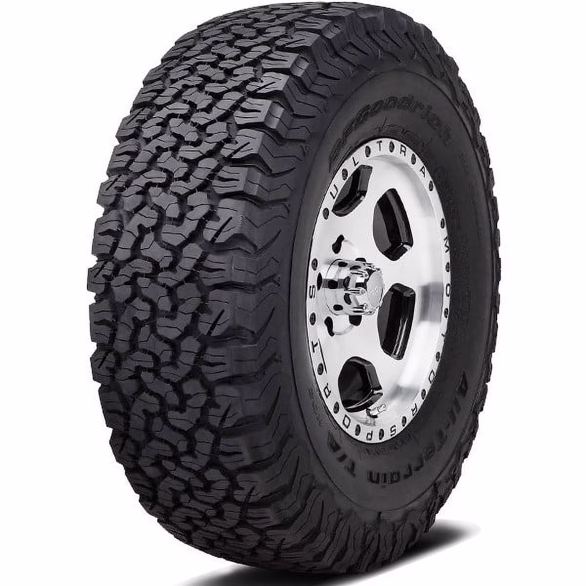 Set of 4 BFGoodrich All-Terrain T/A KO2 LT225/65R17 107S 8/D Truck SUV 3PMSF Tires BF95341 / 225/65/17 / 2256517