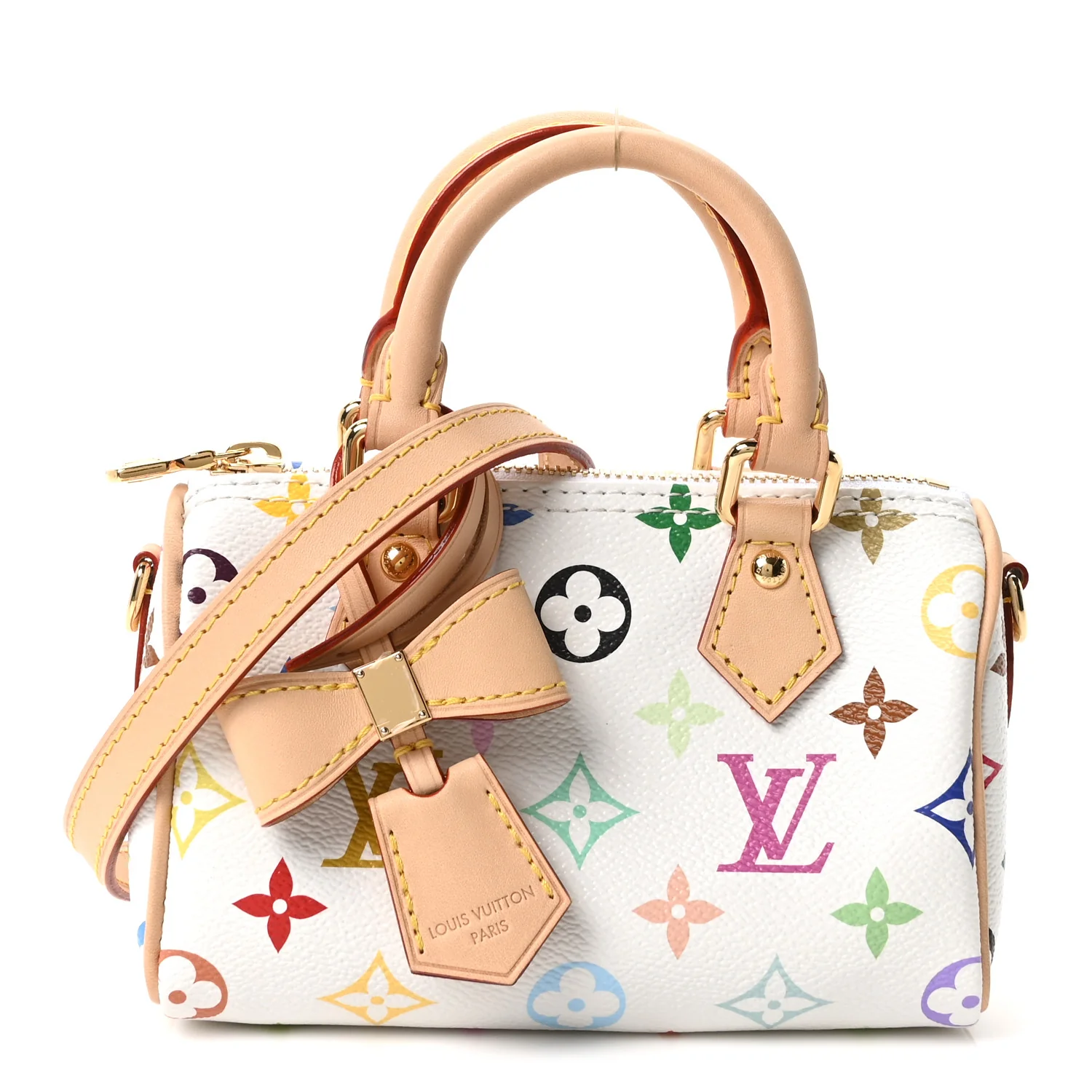 LV X TM Monogram Multicolor Nano Speedy White