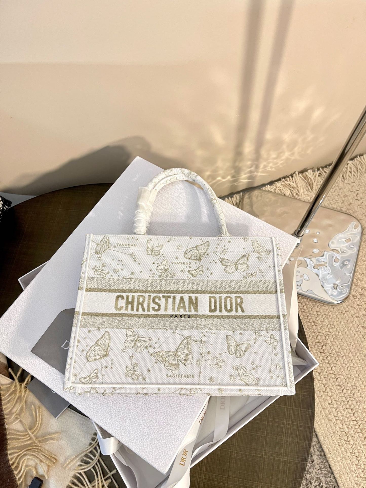 D book tote bag butterfly size: 36??27??16cm