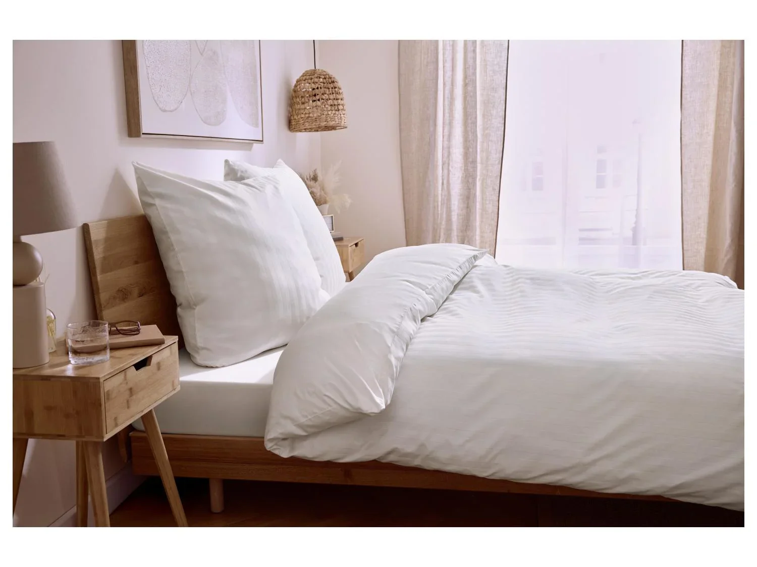 LIVARNO Drap-housse en viscose de bambou Premium, 90-100 x 200 cm