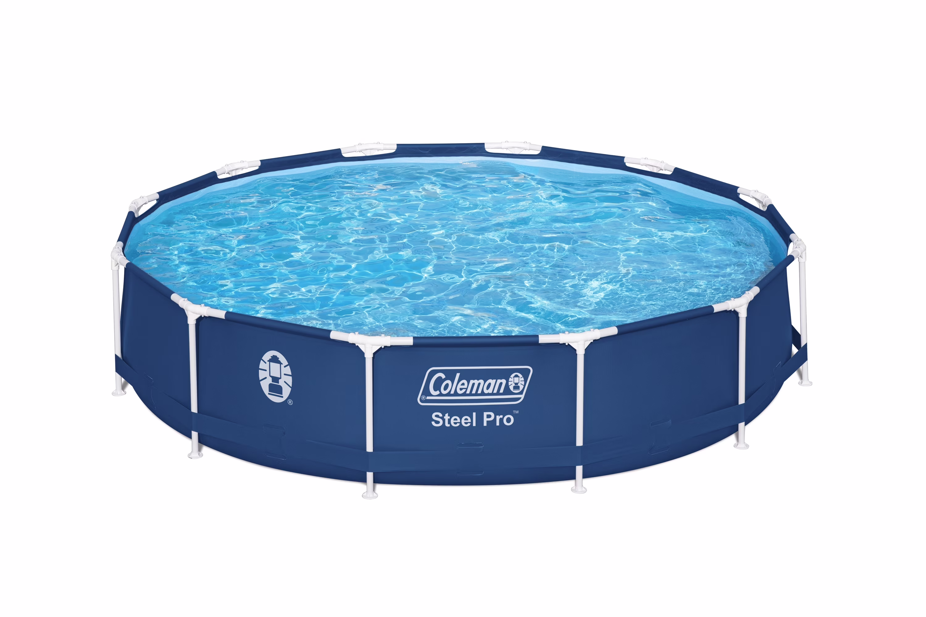 Steel Pro 12 ft. x 33 in. Round Metal Frame Above Ground Pool Set(Pool Only)