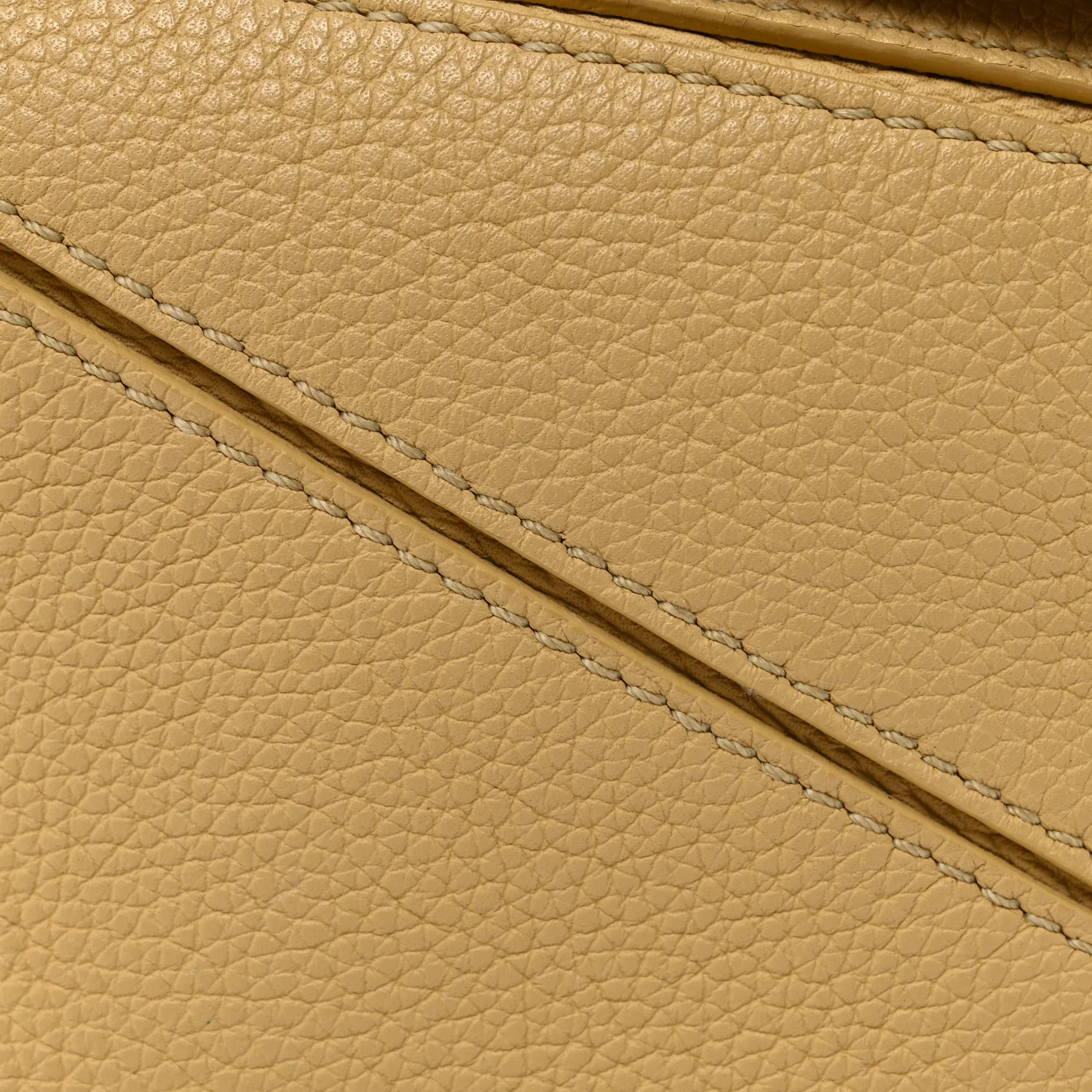 Calfskin Mini Puzzle Bag Dark Butter
