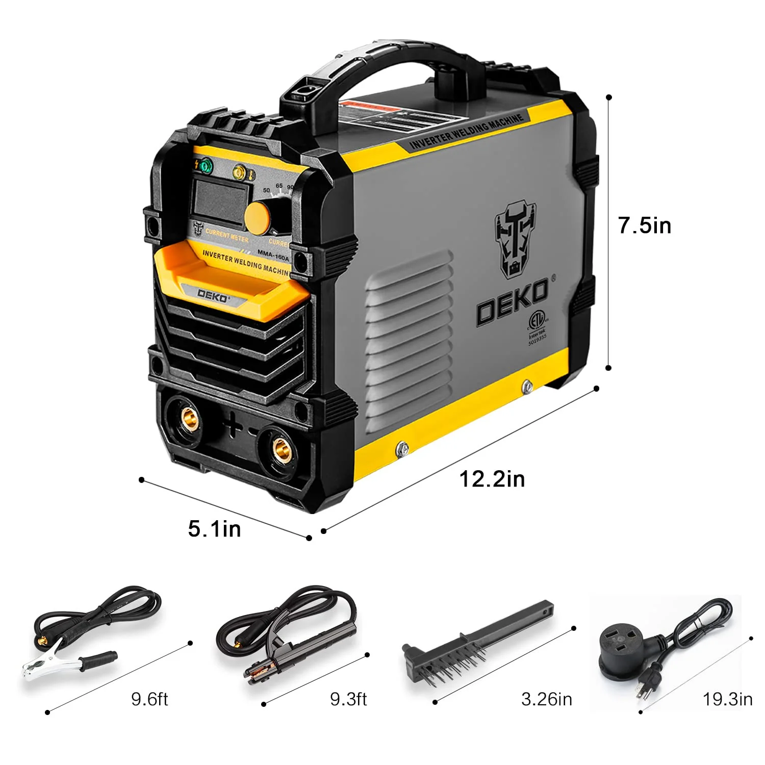 DEKOPRO 110/220V MMA Welder. 160A ARC Welder Machine