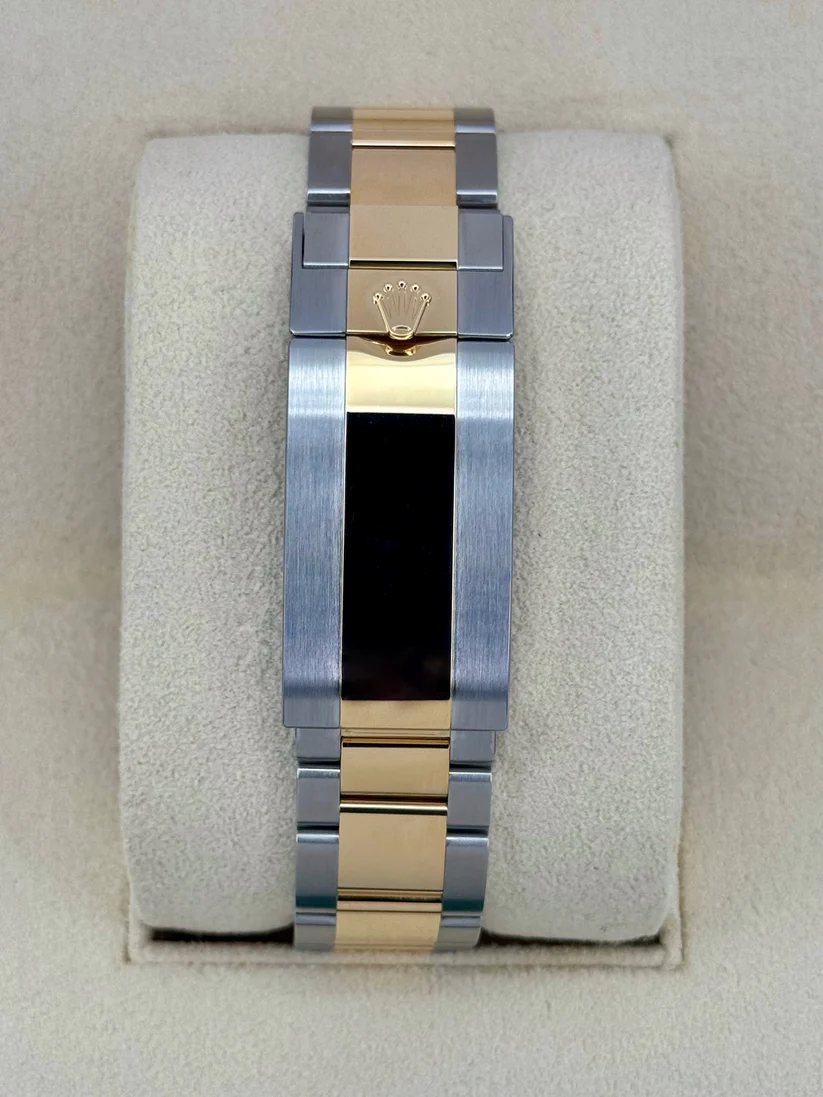 [Super Clone]Rolex Sea-Dweller 126603 Solid Gold & Oystersteel Black Dial Men’s Watch