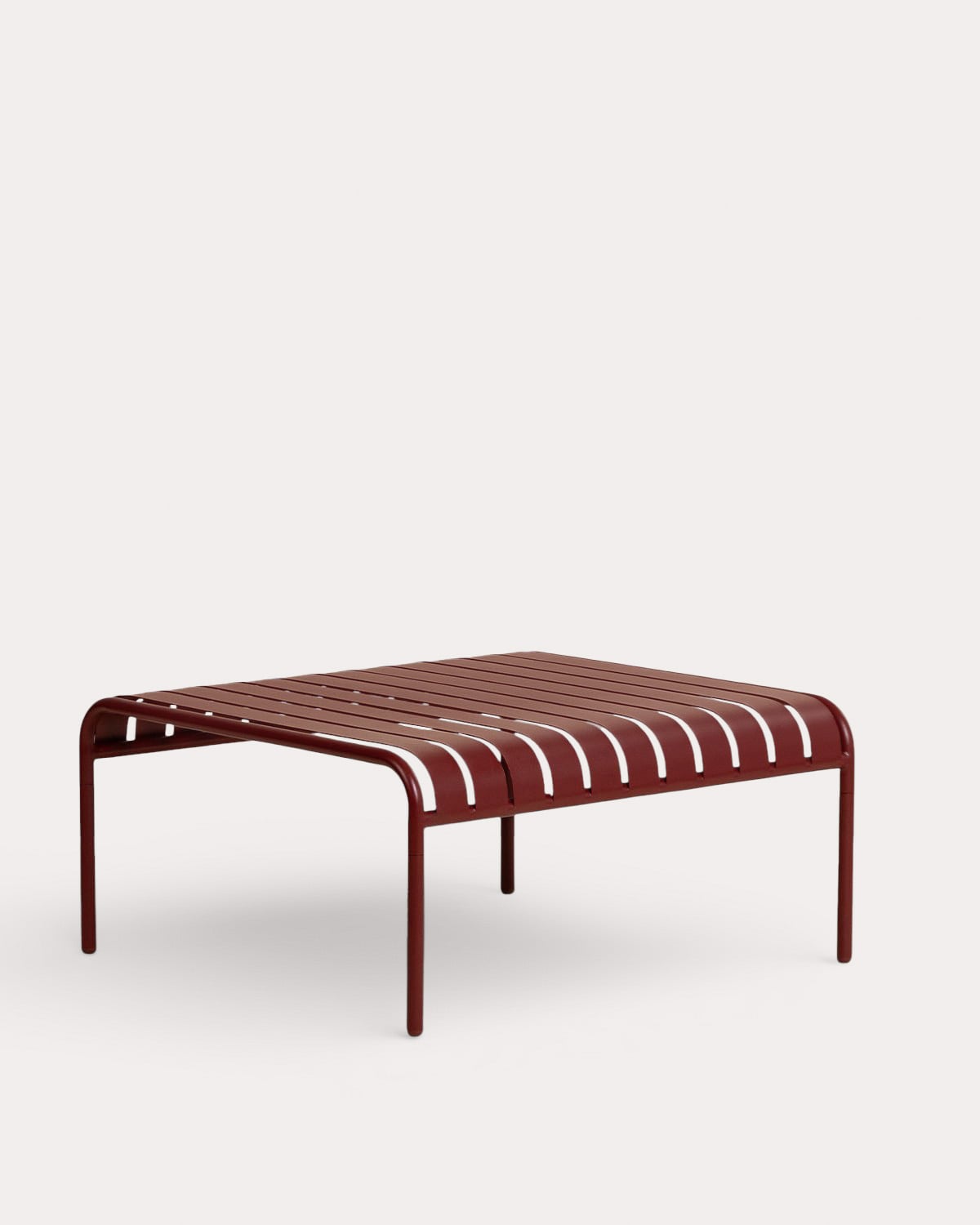 Tavo - Mesa de Centro de Exterior Rectangular de Metal (85x80 cm) Tavo