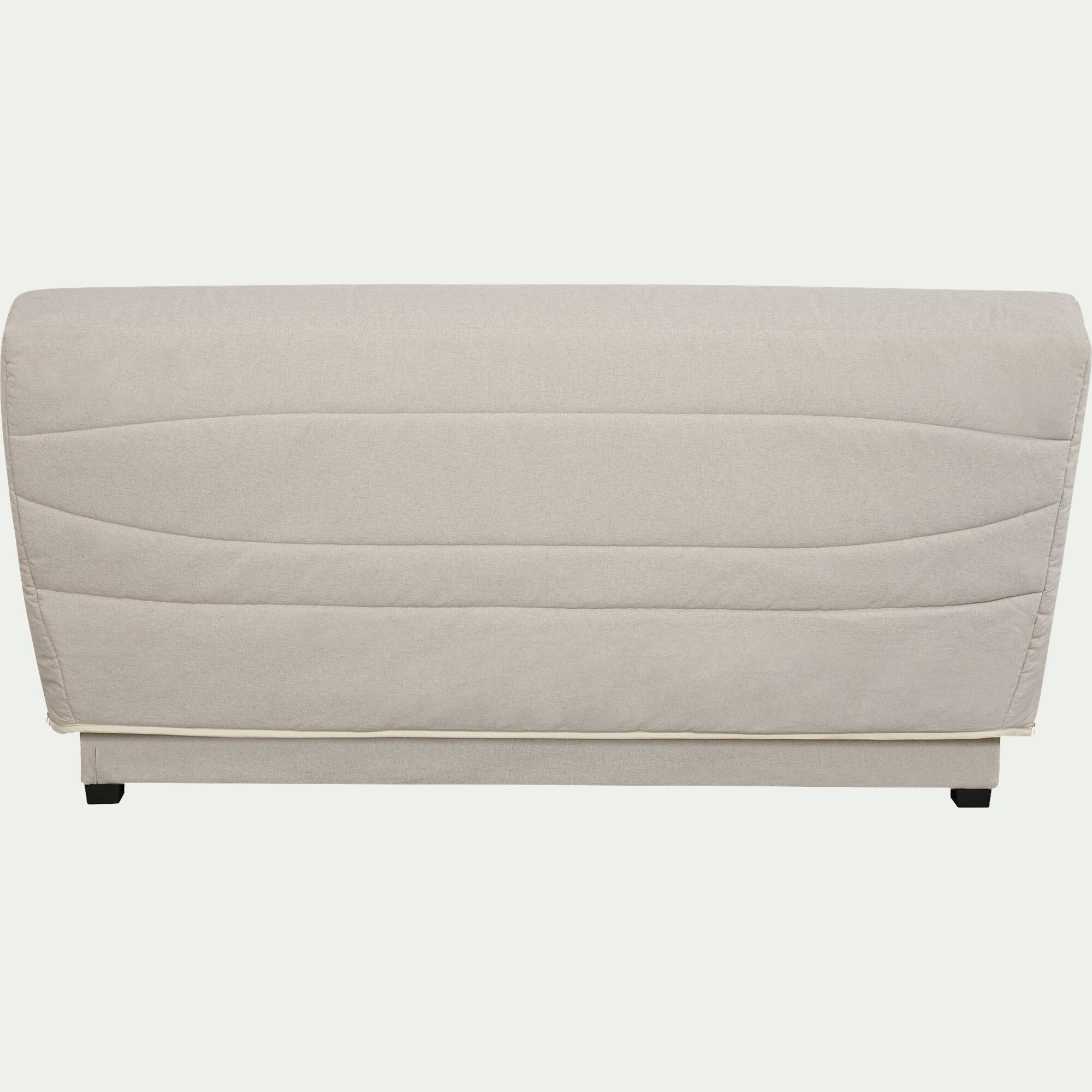 CAPEO - Housse pour canapé BZ et 2 housses de coussin 160x200 cm - beige