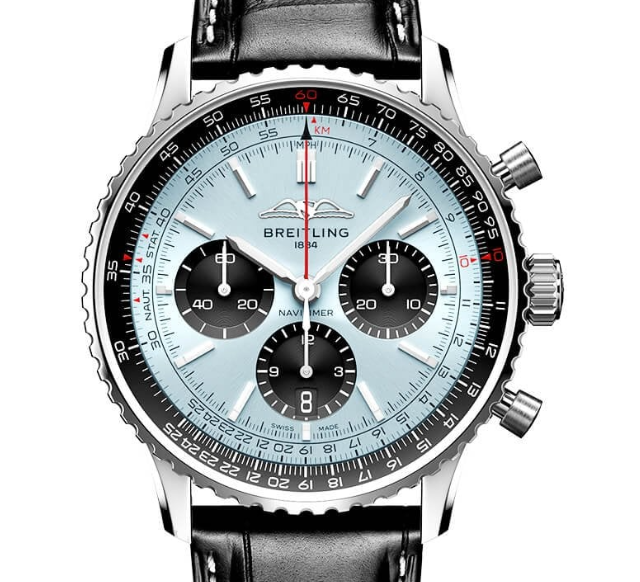 【Super Clone】Breitling AB0138241C1A1 Navitimer B01 Blue Dial - Νew