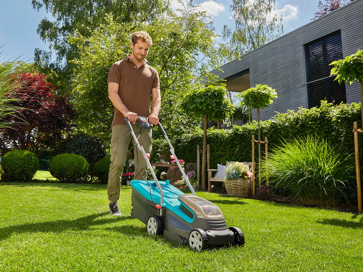 Gardena Tondeuse  gazon sans fil PowerMax 32/36V Power For All