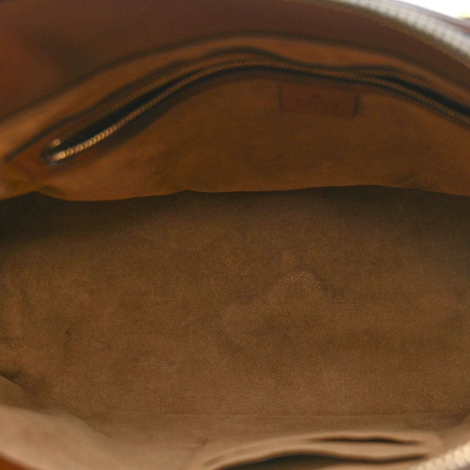 GG Supreme Monogram Small Zip Top Tote Beige Tuscany
