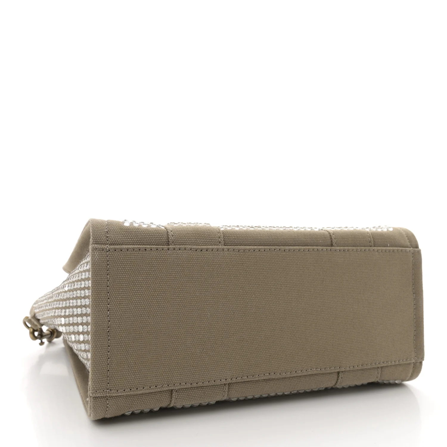 Crystal Canvas Small The Tote Bag Slate Green