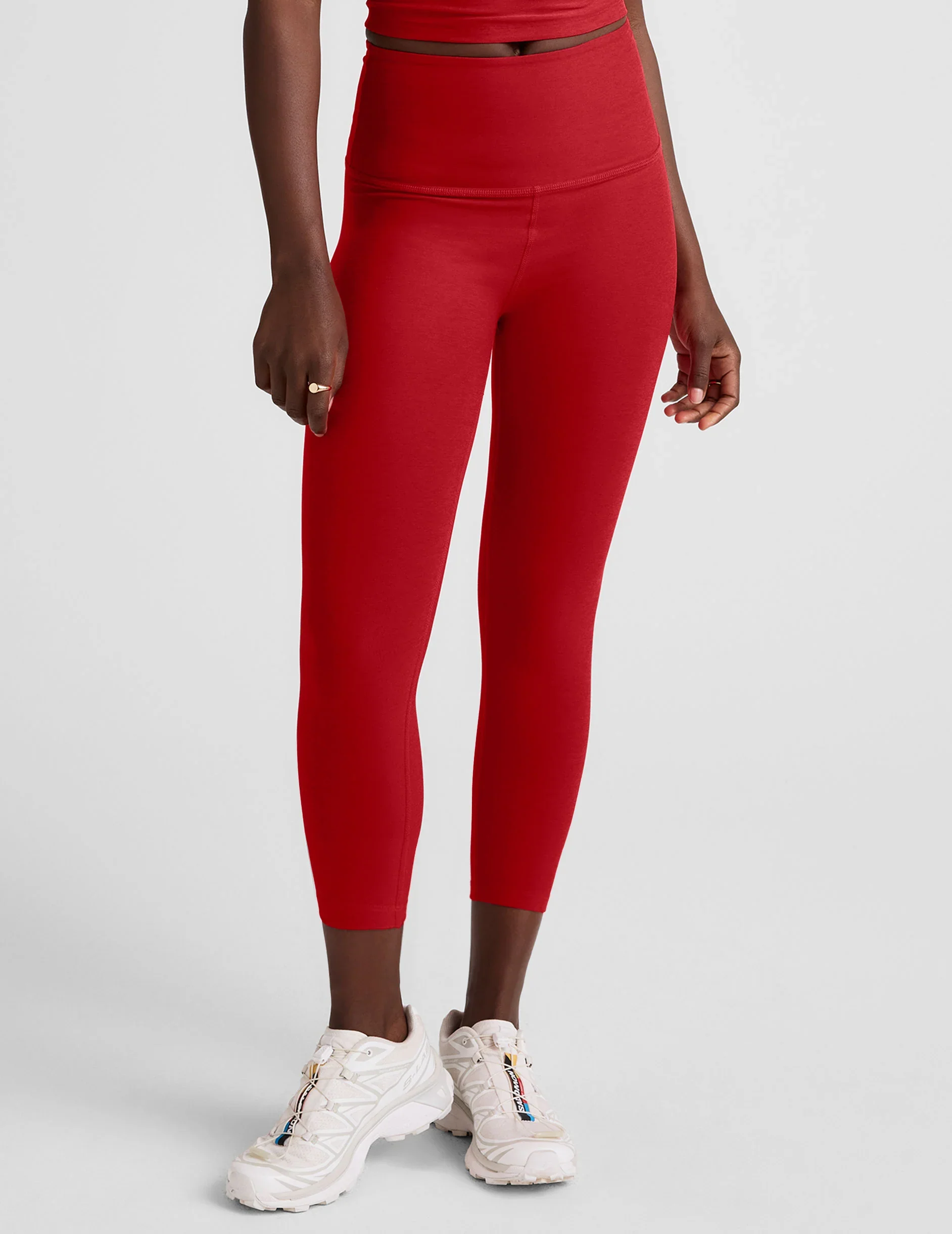 Spacedye™ Walk And Talk High Waisted Capri Legging