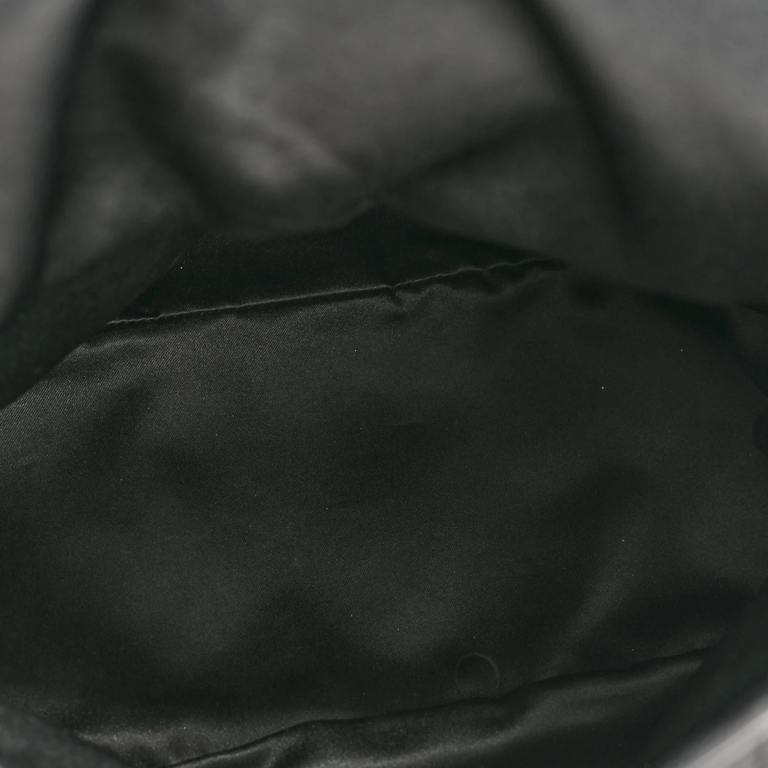 Calfskin Chevron Quilted Surpique Tote Black